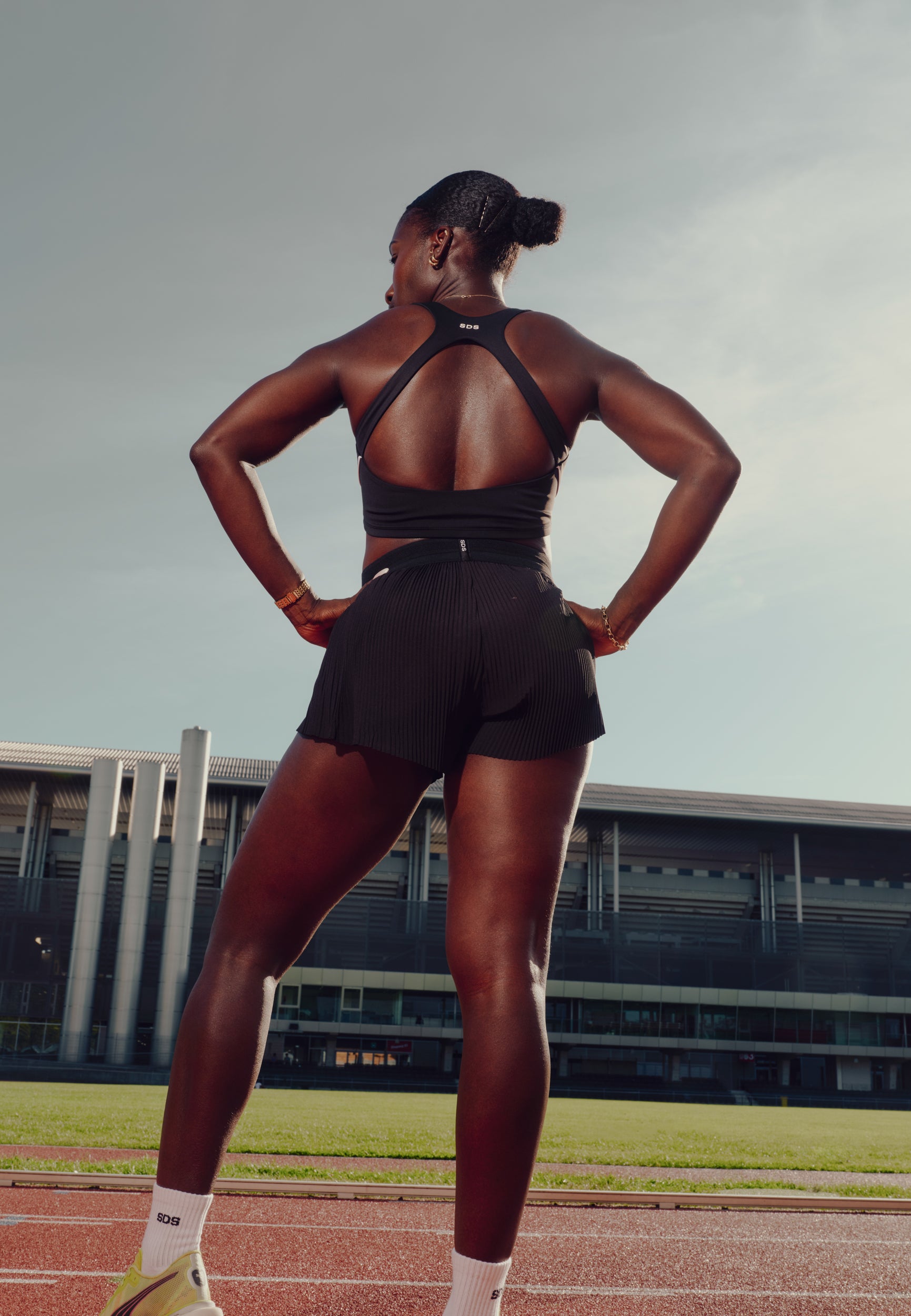 Endorphin Flare Run Shorts - Black