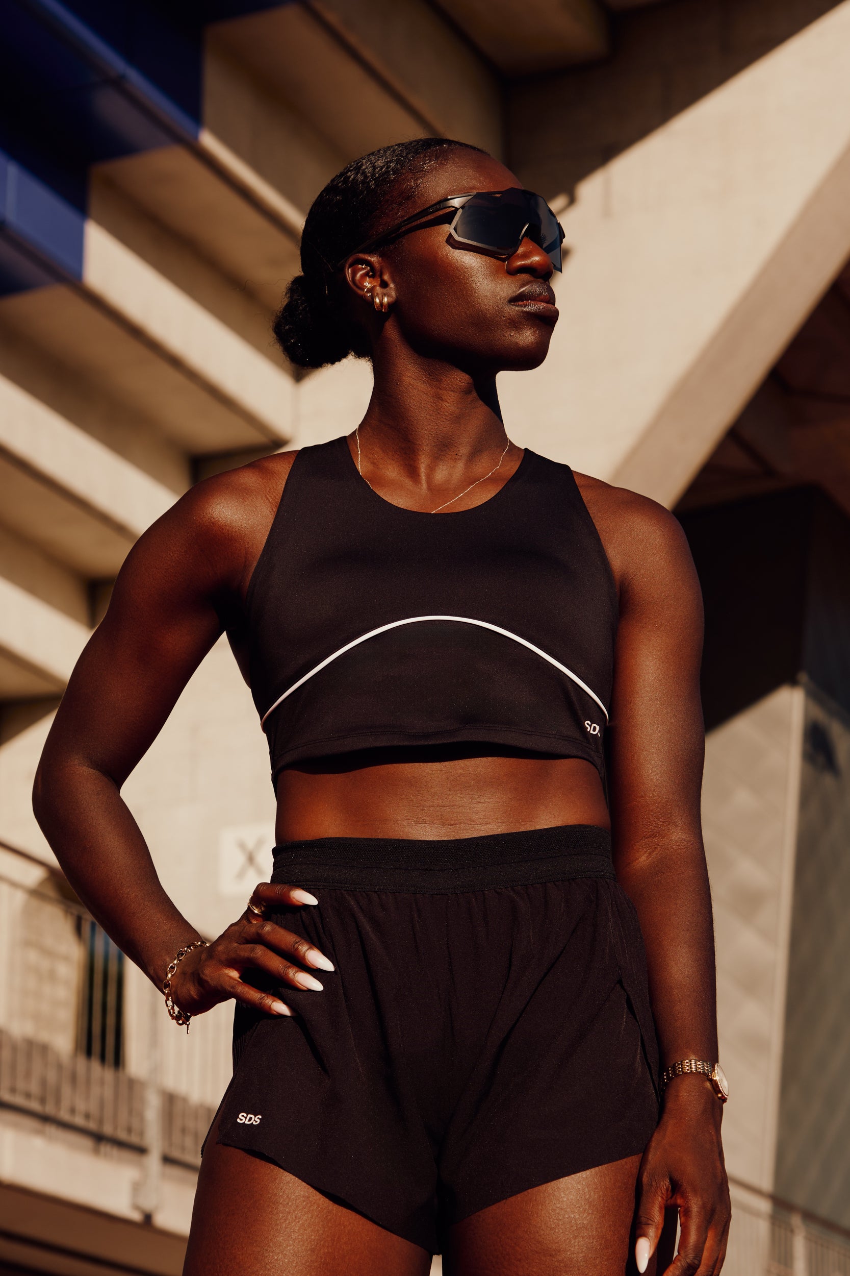 Endorphin Flare Run Shorts - Black