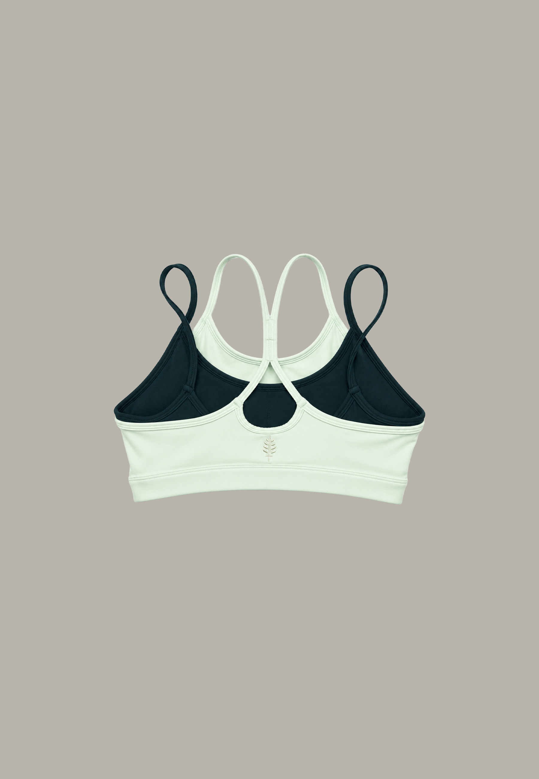 Double HN Bra Racer Back - Soft Lime - SculptFlex